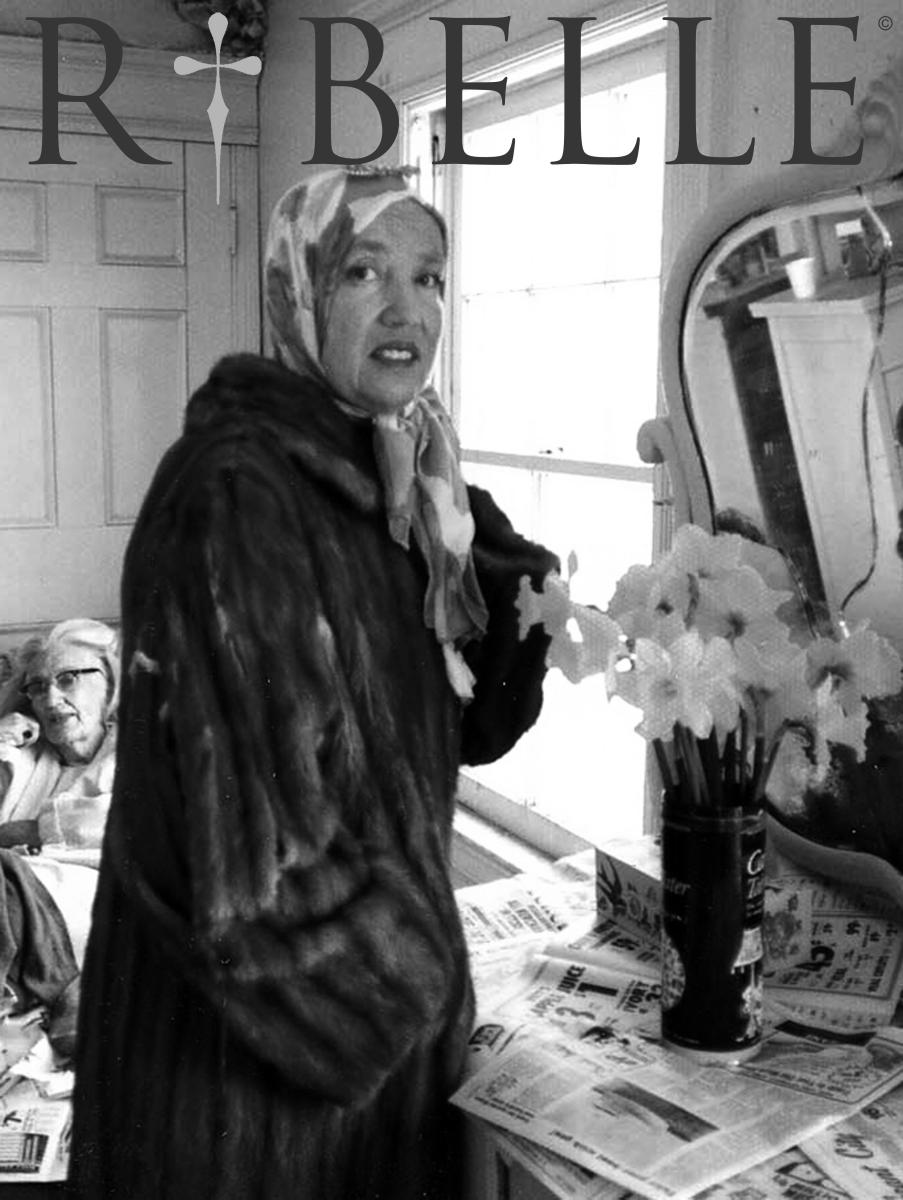 'Little Edie' / Edith Beale - 2014 (adaptation of still from Albert and David Maysles' film,  'Grey Gardens')