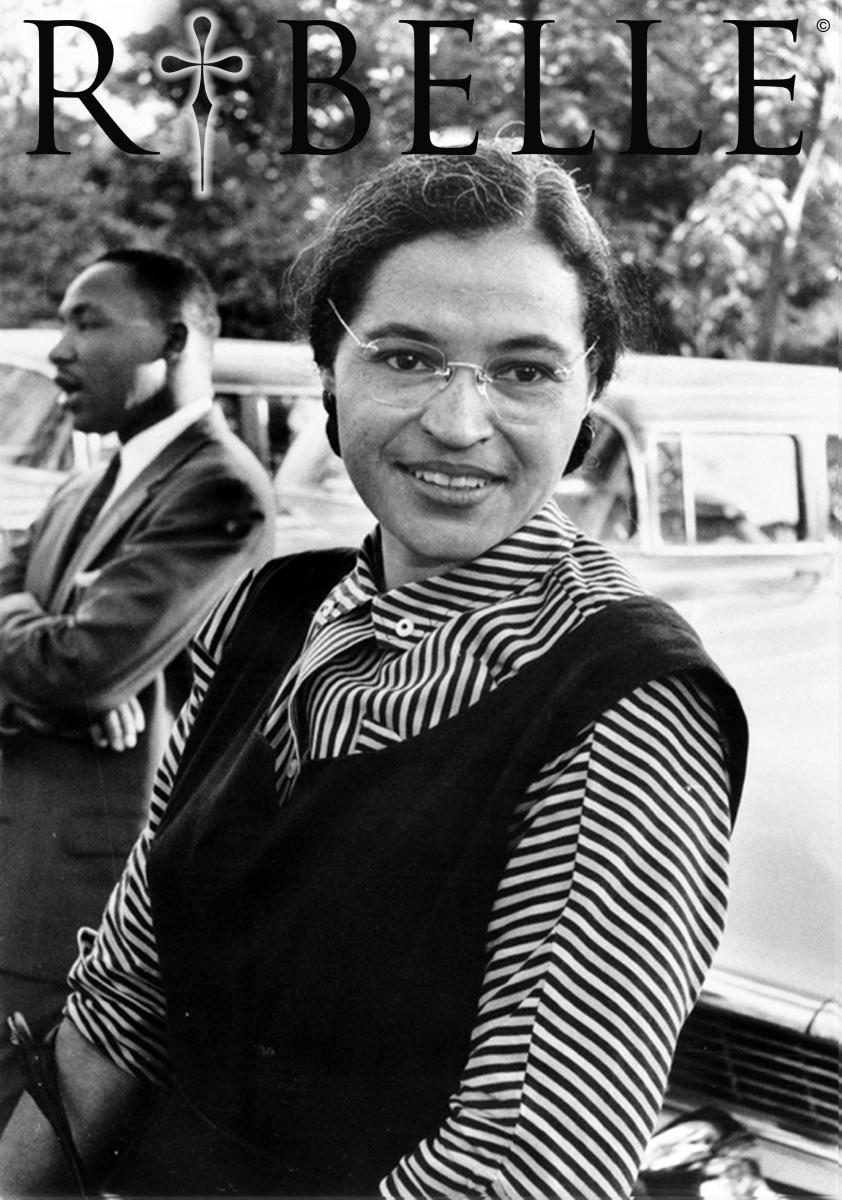 Rosa Parks - 2014 (original photograph from USIA/National Archives)