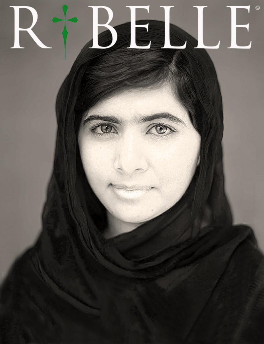 Malala Yousafzai - 2014 (adaptation of original photograph by Antonio Zazueta Olmos)