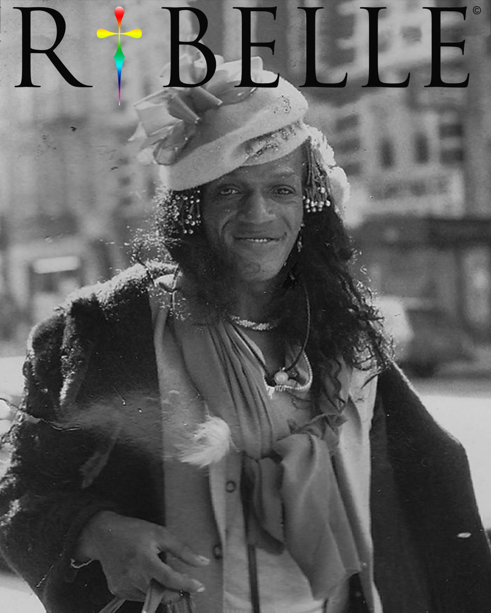 Marsha P. Johnson - 2017 
(original photograph by unknown)